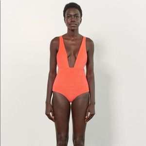 BRAND NEW MARA HOFFMAN AUDREY SWIMSUIT - CORAL